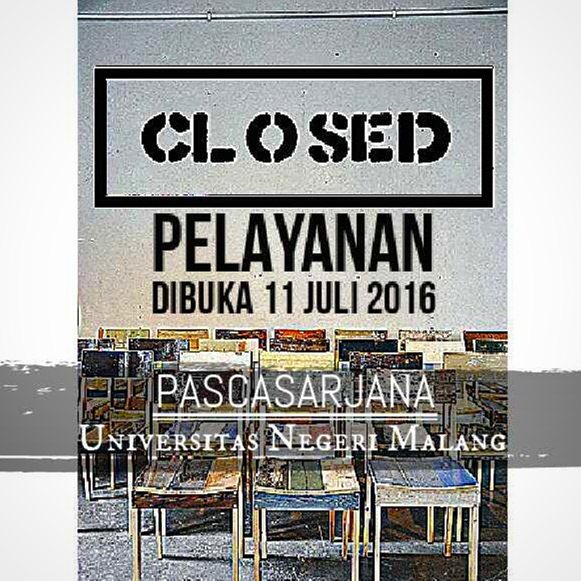 Pelayanan Akademik Dibuka Tanggal 11 Juli 2016 – Pascasarjana Universitas Negeri Malang