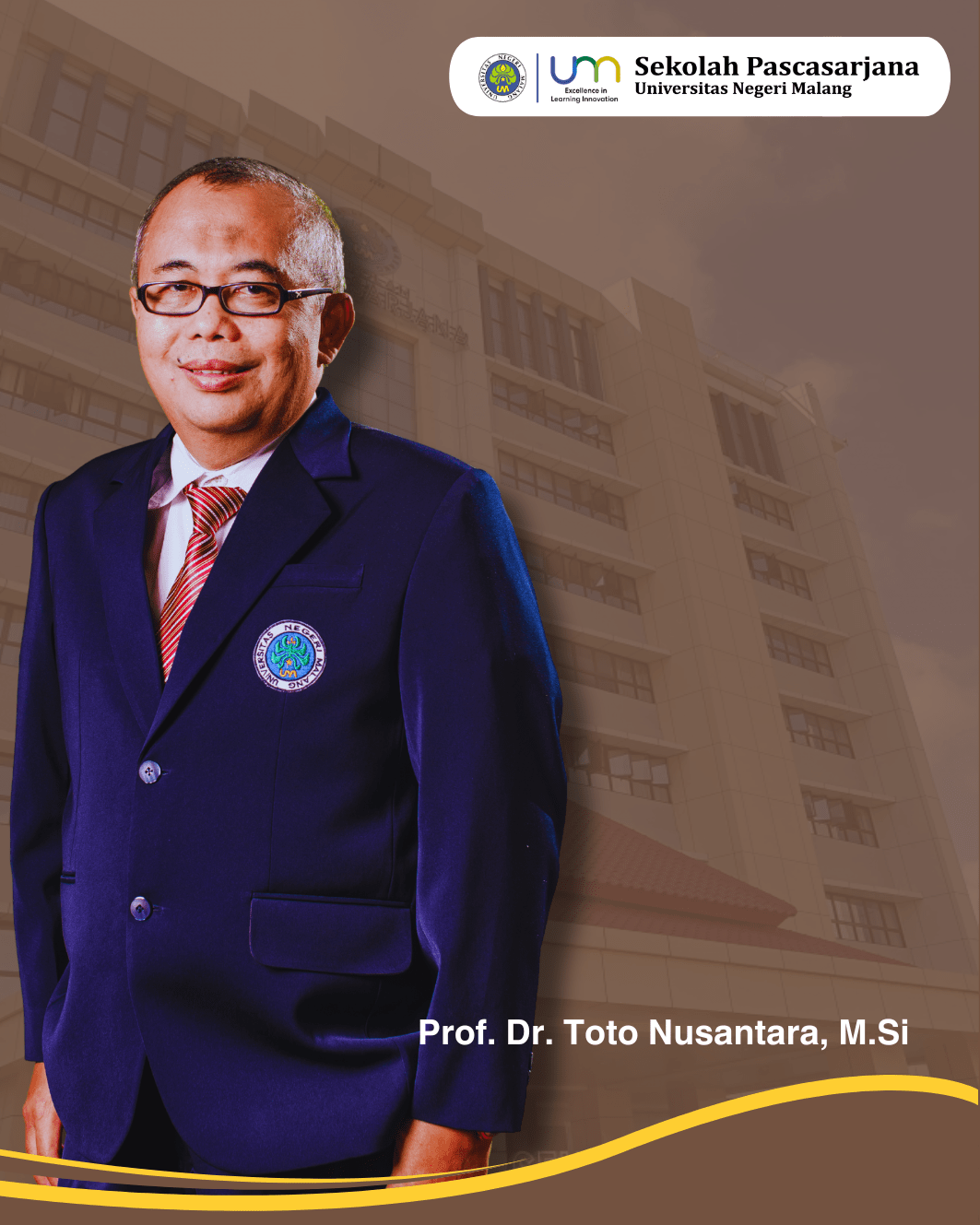 Prof. Dr. Toto Nusantara, M.Si